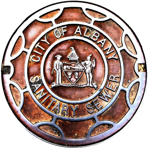 PROJECT EAST - Albany, NY - Sewer Cover Coaster