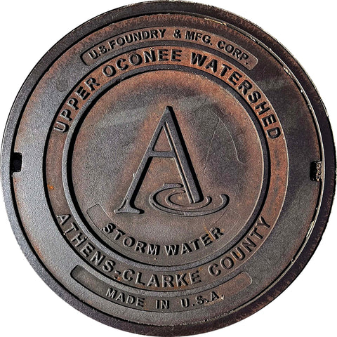 NEW! PROJECT SOUTH - Athens, GA - Sewer Cover Coaster
