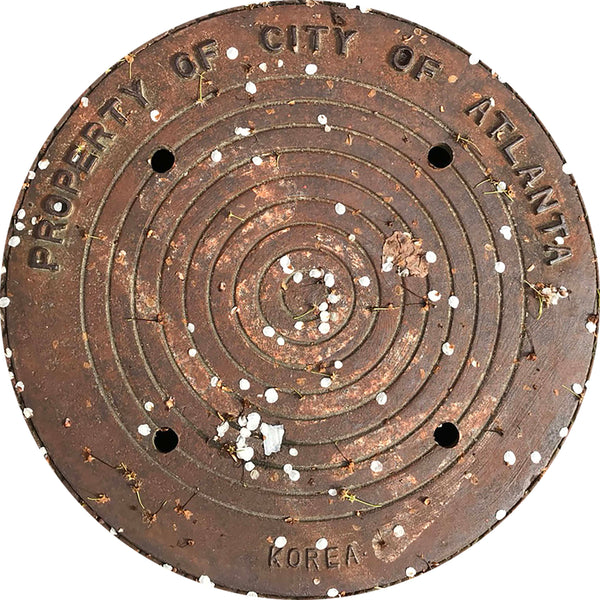 NEW! PROJECT SOUTH -  Atlanta, GA #2 - Sewer Cover Coaster