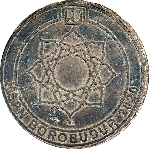 NEW! PROJECT ASIA  - Borobudur, Indonesia - Sewer Cover Coaster