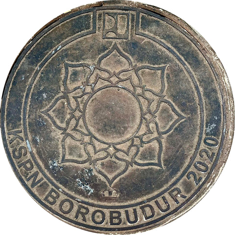 NEW! PROJECT ASIA - Borobudur, Indonesia - Sewer Cover Trivet