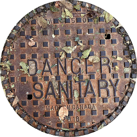 PROJECT CANADA - Toronto, Canada "Fall" - Sewer Cover Trivet