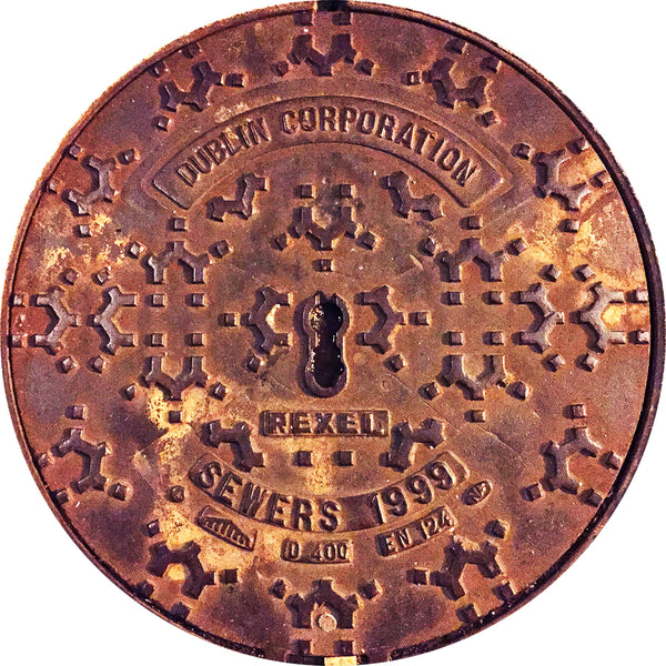 PROJECT EUROPE - Dublin, Ireland - Sewer Cover Coaster
