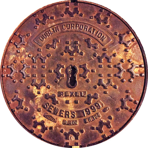 PROJECT EUROPE - Dublin, Ireland - Sewer Cover Coaster
