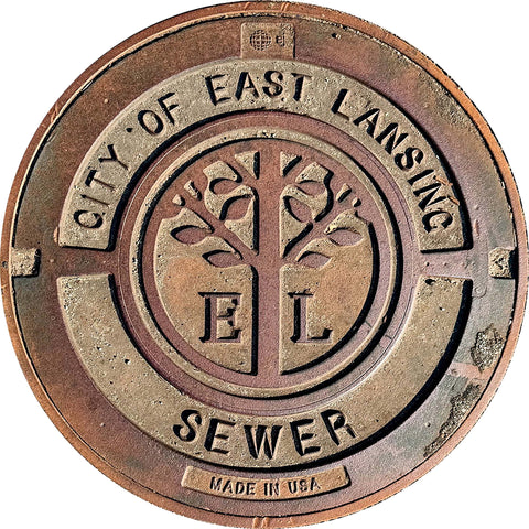 PROJECT MIDWEST - East Lansing, MI - Sewer Cover Coaster