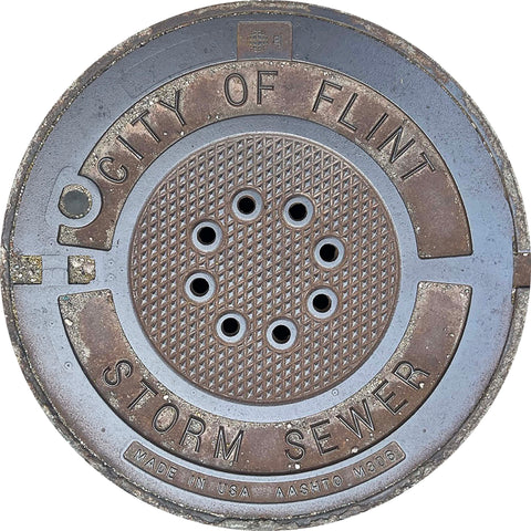 PROJECT MIDWEST - Flint, MI - Sewer Cover Coaster
