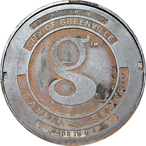 NEW! PROJECT SOUTH - Greenville, SC - Sewer Cover Trivet