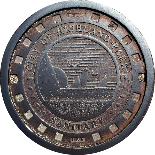 PROJECT MIDWEST - Highland Park, IL - Sewer Cover Coaster