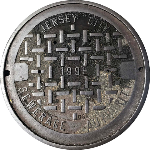 NEW! PROJECT NJ - Jersey City, NJ - Sewer Cover Coaster