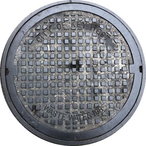 PROJECT FLORIDA - Key West, FL - Sewer Cover Coaster