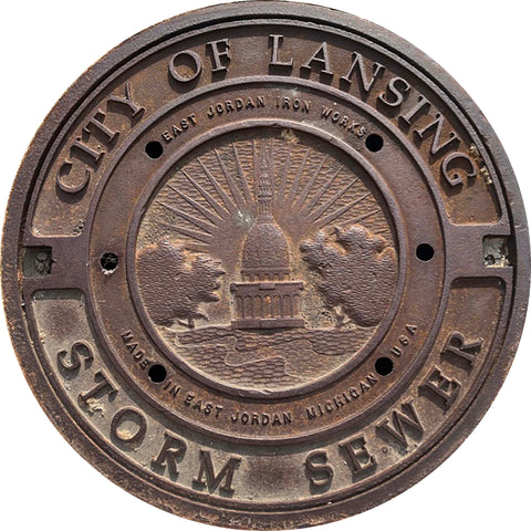PROJECT MIDWEST - Lansing, MI - Sewer Cover Coaster