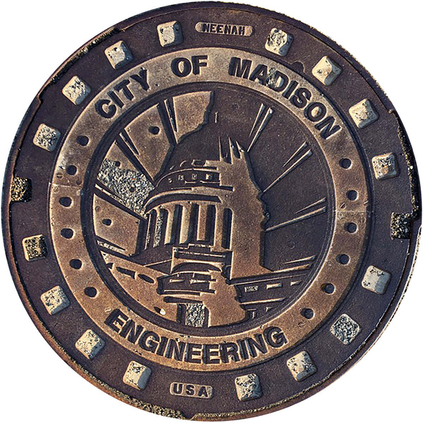PROJECT MIDWEST - Madison, WI - Sewer Cover Coaster