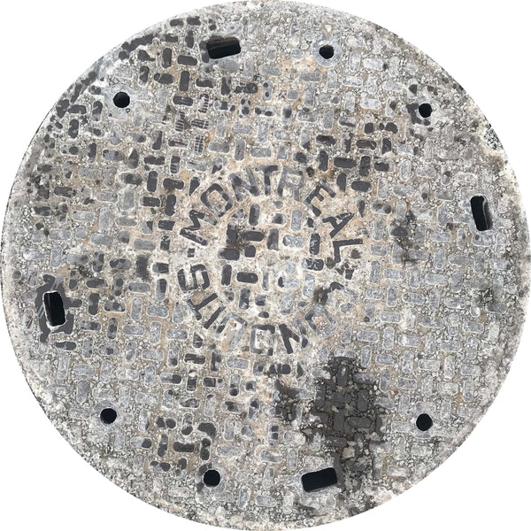 PROJECT CANADA - Montreal, Canada "Winter" - Sewer Cover Trivet