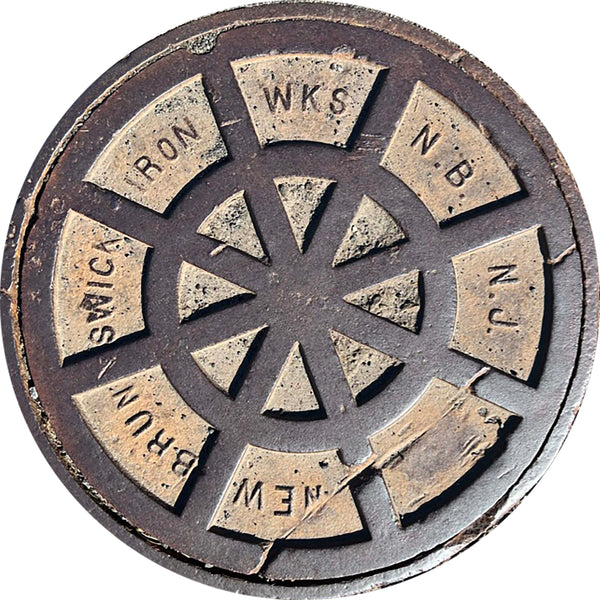 PROJECT NJ - New Brunswick, New Jersey - Sewer Cover Coaster