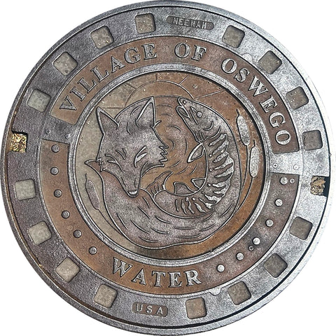 NEW! PROJECT MIDWEST - Oswego, IL - Sewer Cover Trivet