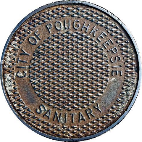 NEW! PROJECT HUDSON VALLEY - Poughkeepsie, NY - Sewer Cover Coaster