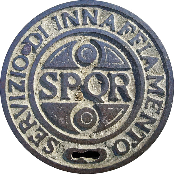 NEW! PROJECT EUROPE - Rome, Italy - Sewer Cover Doormat