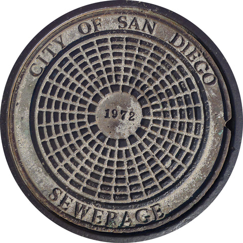 PROJECT WEST - San Diego, CA - Sewer Cover Coaster