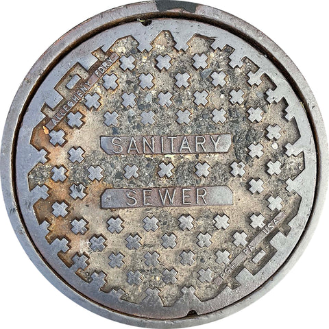 NEW! PROJECT EAST - Allegheny (State College, PA) - Sewer Cover Doormat