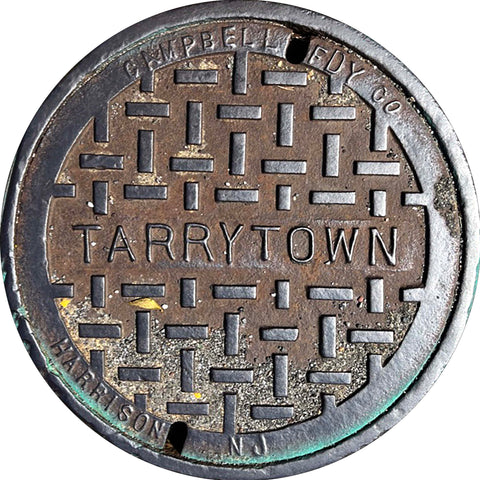 NEW! PROJECT HUDSON VALLEY - Tarrytown, NY - Sewer Cover Coaster