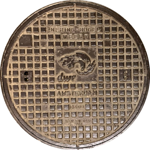 NEW! PROJECT EUROPE - Amsterdam, Netherlands - Sewer Cover Doormat