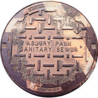 PROJECT NJ - Asbury Park, NJ - Sewer Cover Coaster