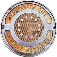 PROJECT EAST - Baltimore, MD - Sewer Cover Coaster