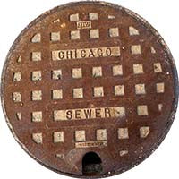 PROJECT MIDWEST - Chicago, IL #2 - Sewer Cover Coaster