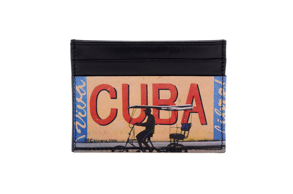 Cuba - Leather Cardholder, Havana, Cuba