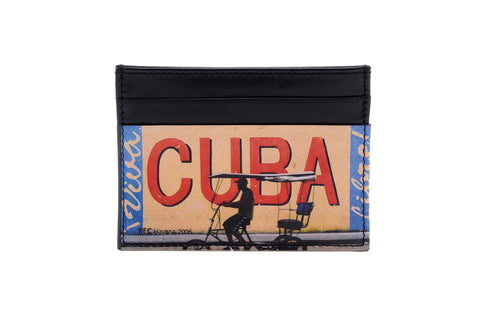 Cuba - Leather Cardholder, Havana, Cuba