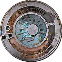 PROJECT MIDWEST - Detroit, MI - Sewer Cover Coaster