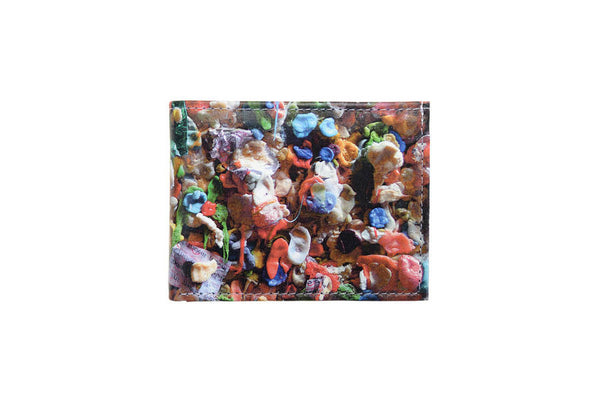 Gum Wall - Men's Leather Wallet, Seattle, WA