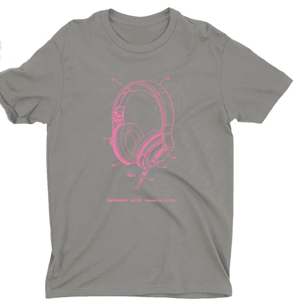Project + Patent - Slinky T-shirt - Charcoal with Sea Foam