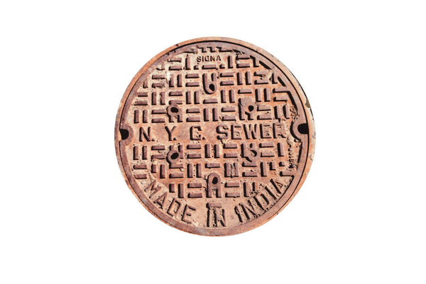 MIX & MATCH - Sewer Cover Coasters,  Set of 4