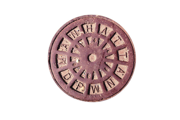 MIX & MATCH - Sewer Cover Coasters,  Set of 4