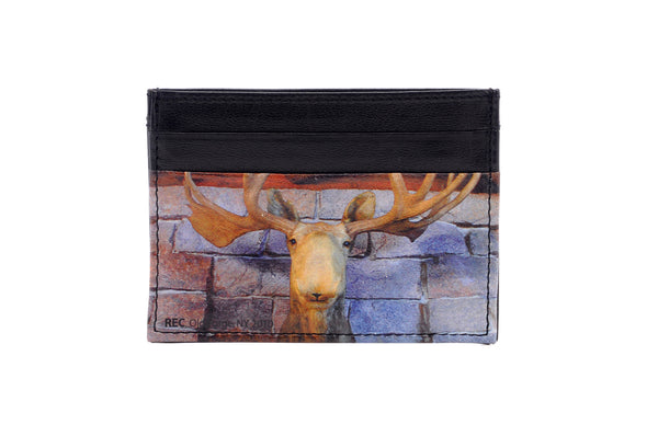 Moose - Leather Cardholder, Old Forge, NY