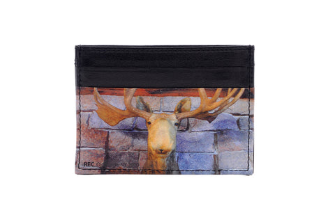 Moose - Leather Cardholder, Old Forge, NY