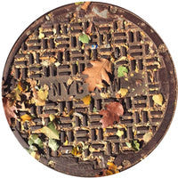 PROJECT NYC - "Fall" - Sewer Cover Coaster