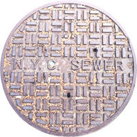 PROJECT NYC - "Spring" - Sewer Cover Coaster