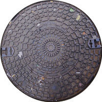 PROJECT EUROPE - Paris, France - Sewer Cover Coaster