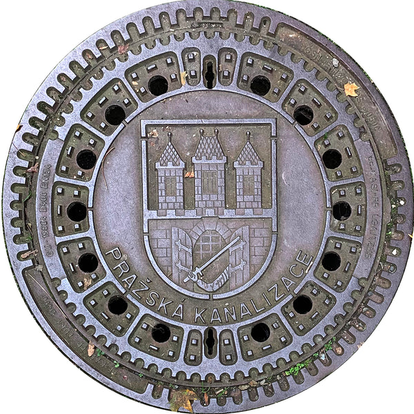 NEW! PROJECT EUROPE - Prague, Czech Republic - Sewer Cover Doormat