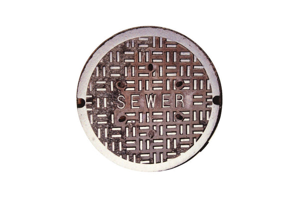 MIX & MATCH - Sewer Cover Coasters,  Set of 4