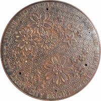 PROJECT NORTHWEST - Seattle, WA - Flowers - Sewer Cover Coaster