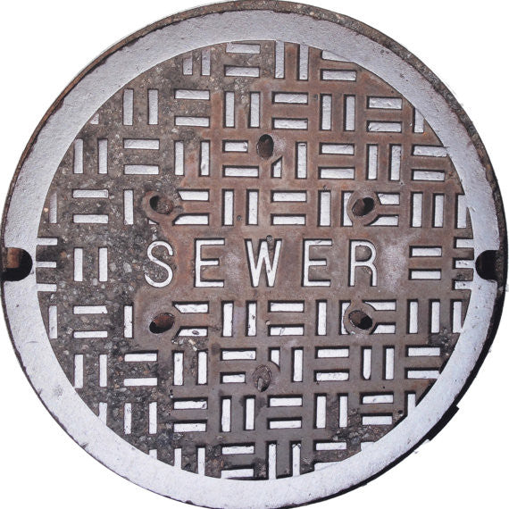 PROJECT NYC - "SEWER" - Sewer Cover Doormat