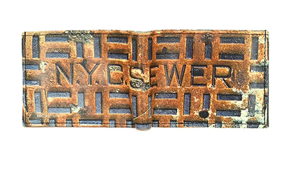 Sewer - Men's Leather Wallet, New York, NY