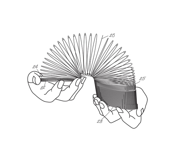Project + Patent - Slinky T-shirt - Charcoal with Sea Foam Green Ink