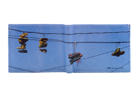 Sneakers - Men's Leather Wallet, New York, NY