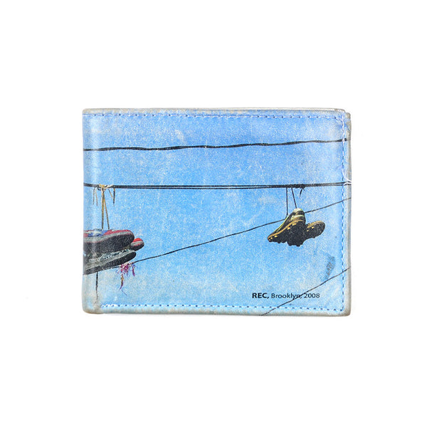 Sneakers - Men's Leather Wallet, New York, NY