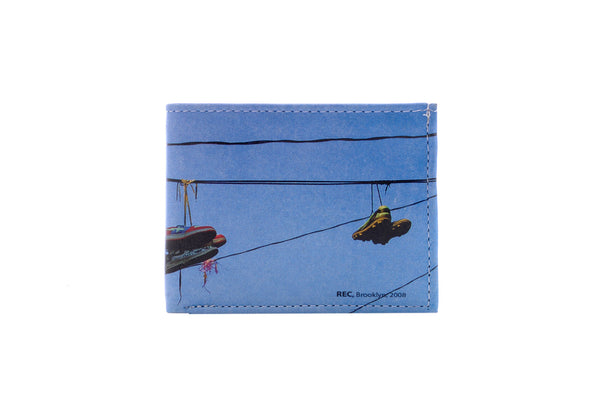 Sneakers - Men's Leather Wallet, New York, NY