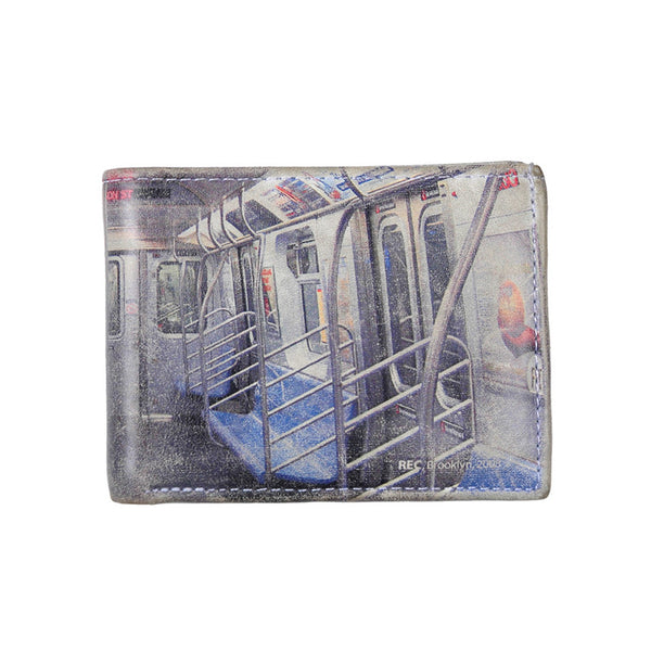 L-Train, - Men's Leather Wallet, Brooklyn, NY